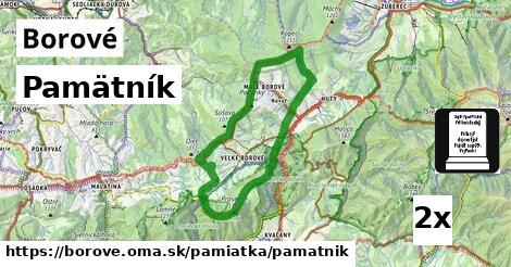 Pamätník, Borové