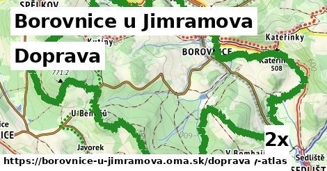 doprava v Borovnice u Jimramova