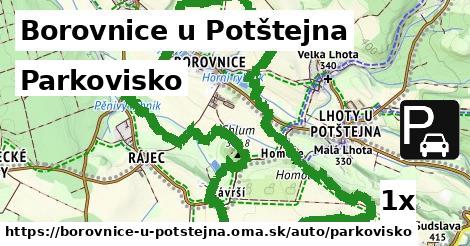Parkovisko, Borovnice u Potštejna