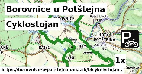 Cyklostojan, Borovnice u Potštejna