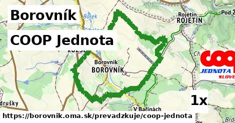 COOP Jednota, Borovník