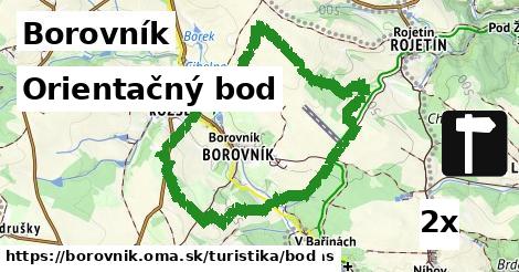 Orientačný bod, Borovník