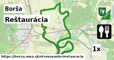 Reštaurácia, Borša