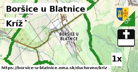 Kríž, Boršice u Blatnice