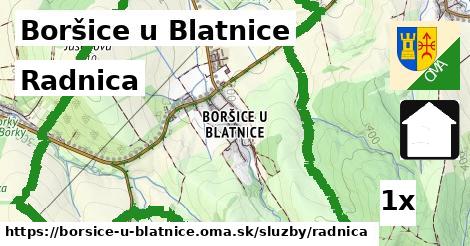 Radnica, Boršice u Blatnice