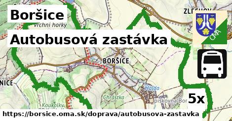 Autobusová zastávka, Boršice