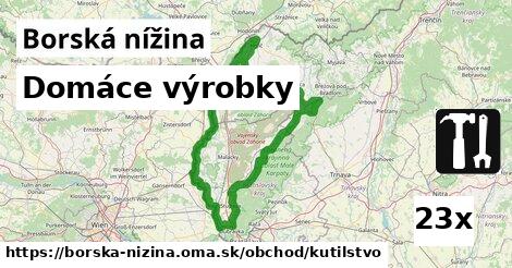 Domáce výrobky, Borská nížina