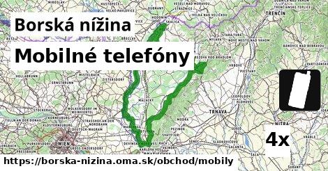 Mobilné telefóny, Borská nížina