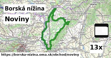 Noviny, Borská nížina