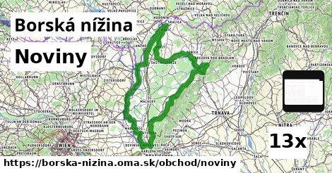 Noviny, Borská nížina