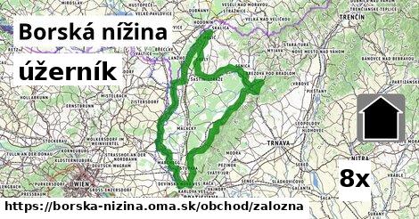 úžerník, Borská nížina