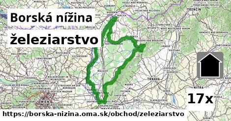 železiarstvo, Borská nížina