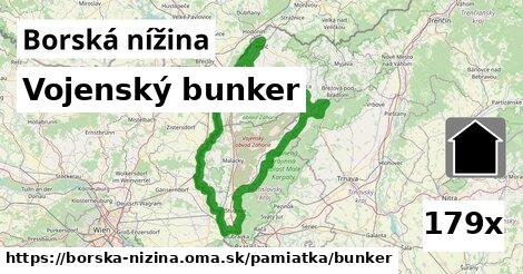 Vojenský bunker, Borská nížina