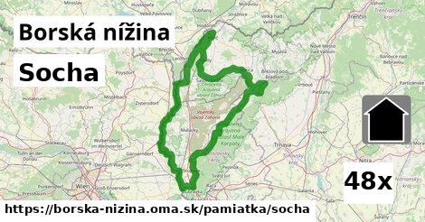 Socha, Borská nížina