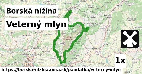 Veterný mlyn, Borská nížina