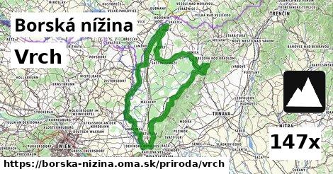 Vrch, Borská nížina