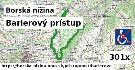 Barierový prístup, Borská nížina