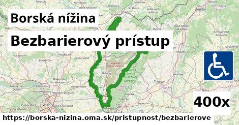 Bezbarierový prístup, Borská nížina