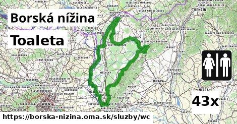Toaleta, Borská nížina