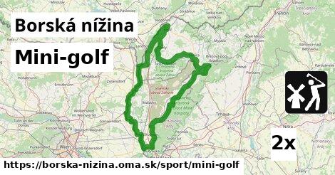 Mini-golf, Borská nížina
