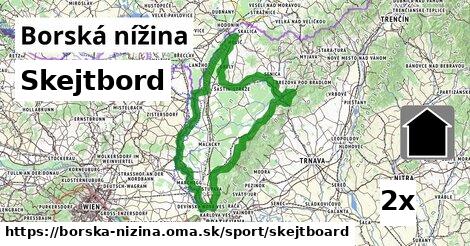 Skejtbord, Borská nížina