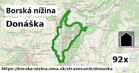 Donáška, Borská nížina