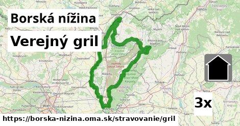 Verejný gril, Borská nížina