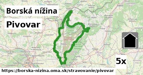 Pivovar, Borská nížina