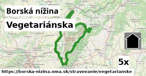 Vegetariánska, Borská nížina