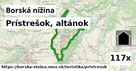 Prístrešok, altánok, Borská nížina