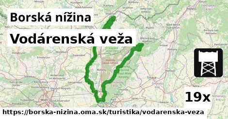 Vodárenská veža, Borská nížina