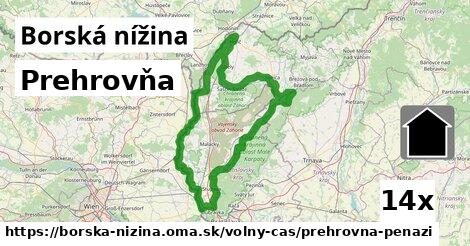 Prehrovňa, Borská nížina