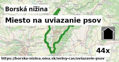 Miesto na uviazanie psov, Borská nížina