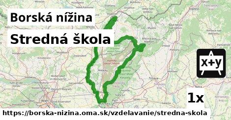 Stredná škola, Borská nížina