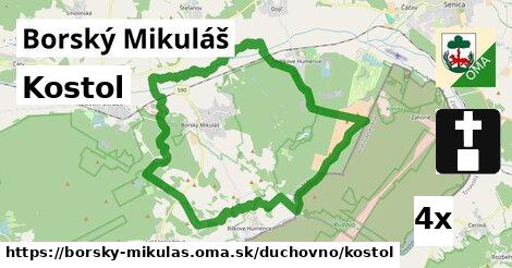 Kostol, Borský Mikuláš