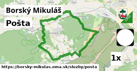 Pošta, Borský Mikuláš