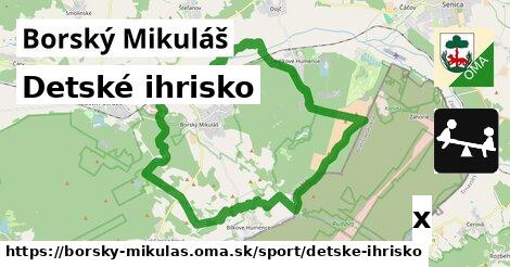 Detské ihrisko, Borský Mikuláš