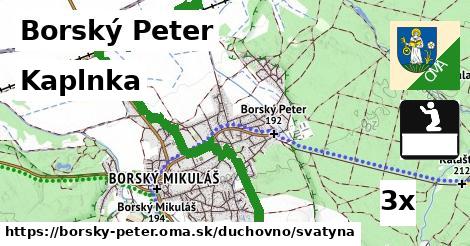 Kaplnka, Borský Peter