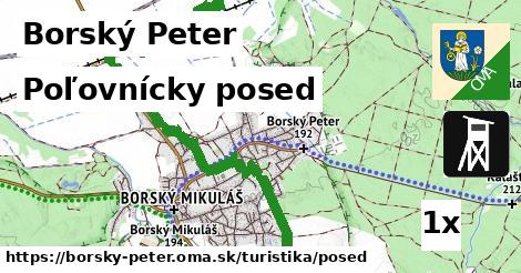 Poľovnícky posed, Borský Peter