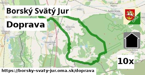 doprava v Borský Svätý Jur