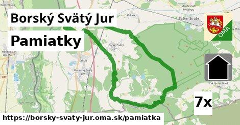 pamiatky v Borský Svätý Jur