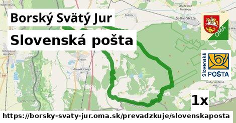 Slovenská pošta, Borský Svätý Jur