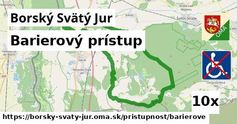 Barierový prístup, Borský Svätý Jur