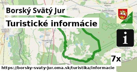 Turistické informácie, Borský Svätý Jur