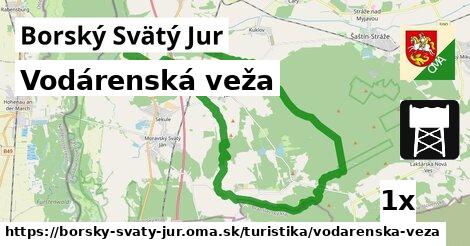 Vodárenská veža, Borský Svätý Jur