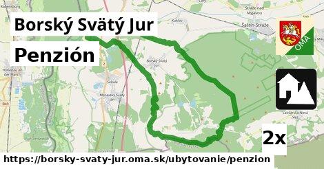 Penzión, Borský Svätý Jur