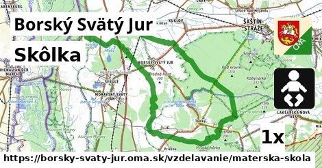 Skôlka, Borský Svätý Jur