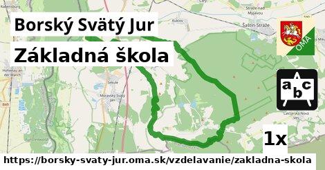 Základná škola, Borský Svätý Jur