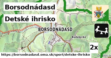 detské ihrisko v Borsodnádasd