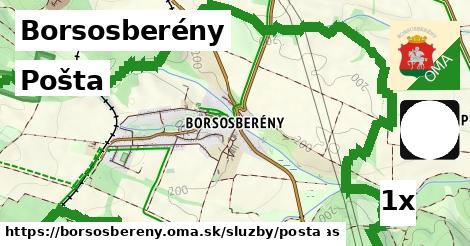 Pošta, Borsosberény